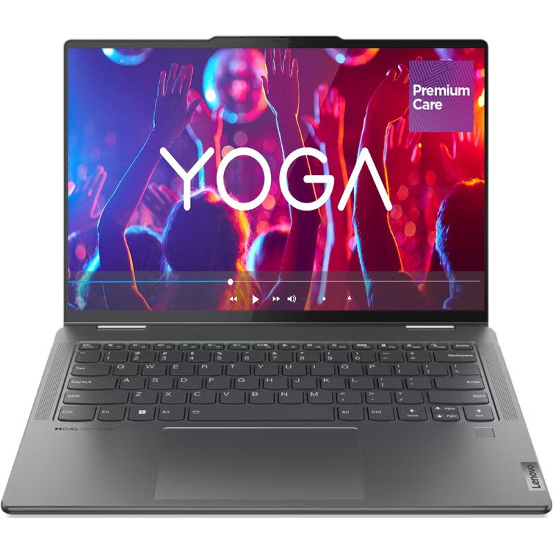 Laptop ultraportabil Lenovo Yoga 7 14ARP8 cu procesor AMD Ryzen™ 7 7735U pana la 4.75GHz