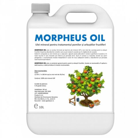 MORPHEUS SL Produs ecologic alternativ cu continut de substante organice si minerale pentru tratarea pomilor si arbustilor 10 litri SemPlus